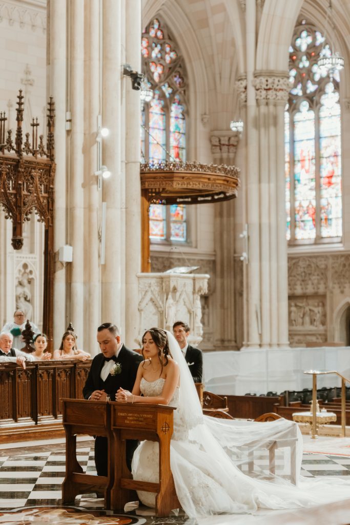 NYC church wedding photography